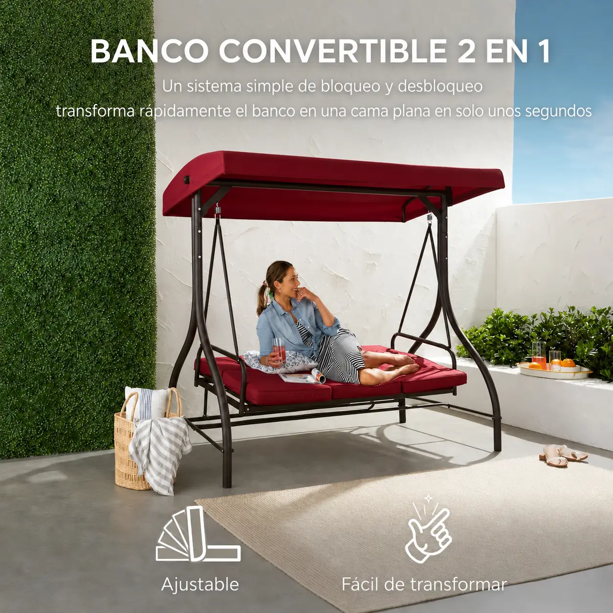 Veranda Pro garden swing — image 5