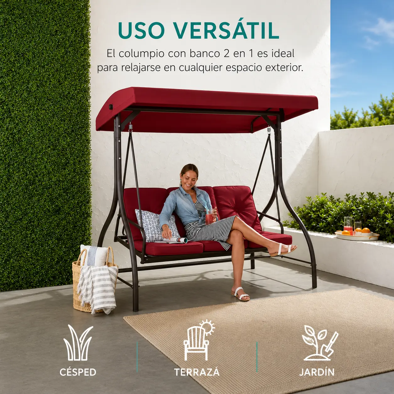 Veranda Pro garden swing — image 9